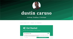 Desktop Screenshot of dustincaruso.com